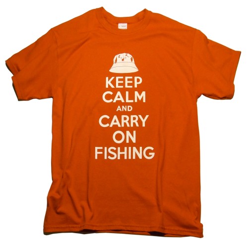 Keep Calm Fishing T-shirt