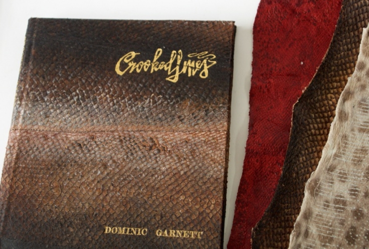 Crooked Lines Fish Skin Leather Special Collectors Edition