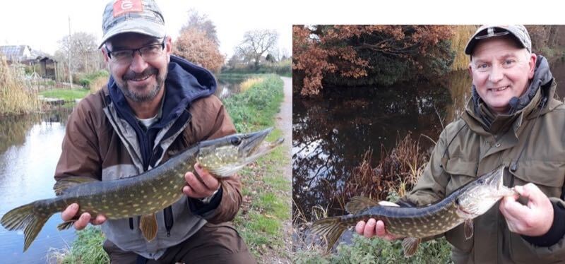Simon Jefferies Gary Pearson fly fishing for pike