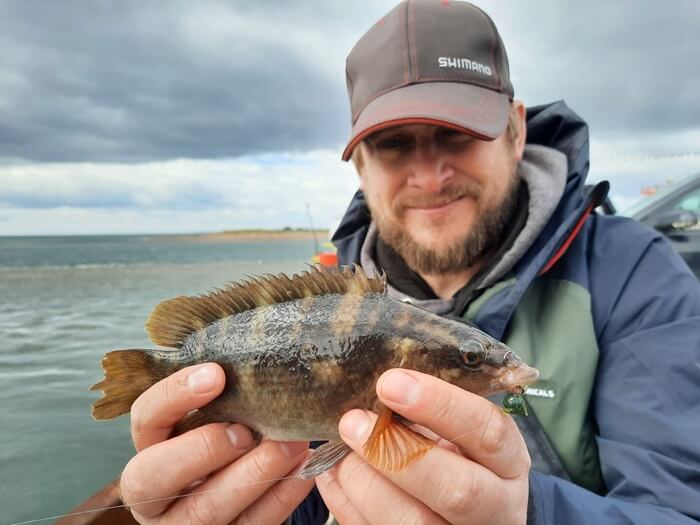 Richard Salter sea lure fishing Devon