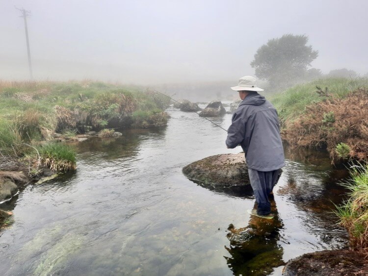 Dartmoor fly fishing lessons