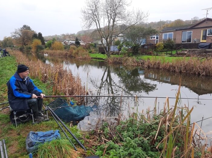 Devon match fishing Tiverton canal