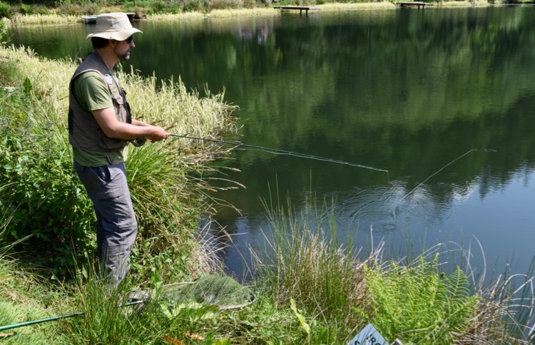 Fly fishing for carp venues Devon south west england