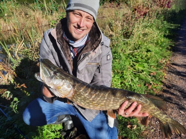 pike fishing in south west england guided days