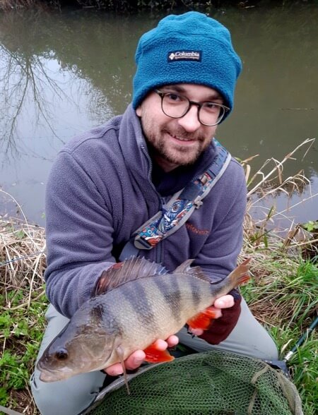 big perch fly fishing South West England