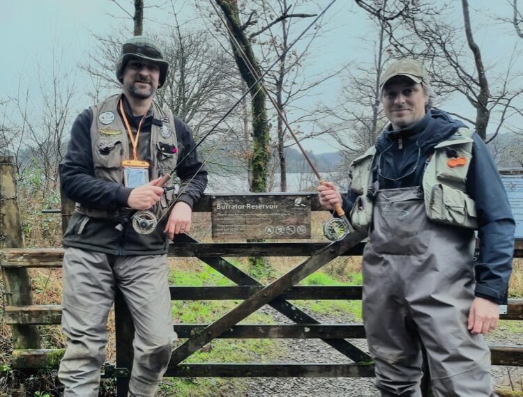 Ben and Dom Garnett Fishing Devon Dartmoor Guiding